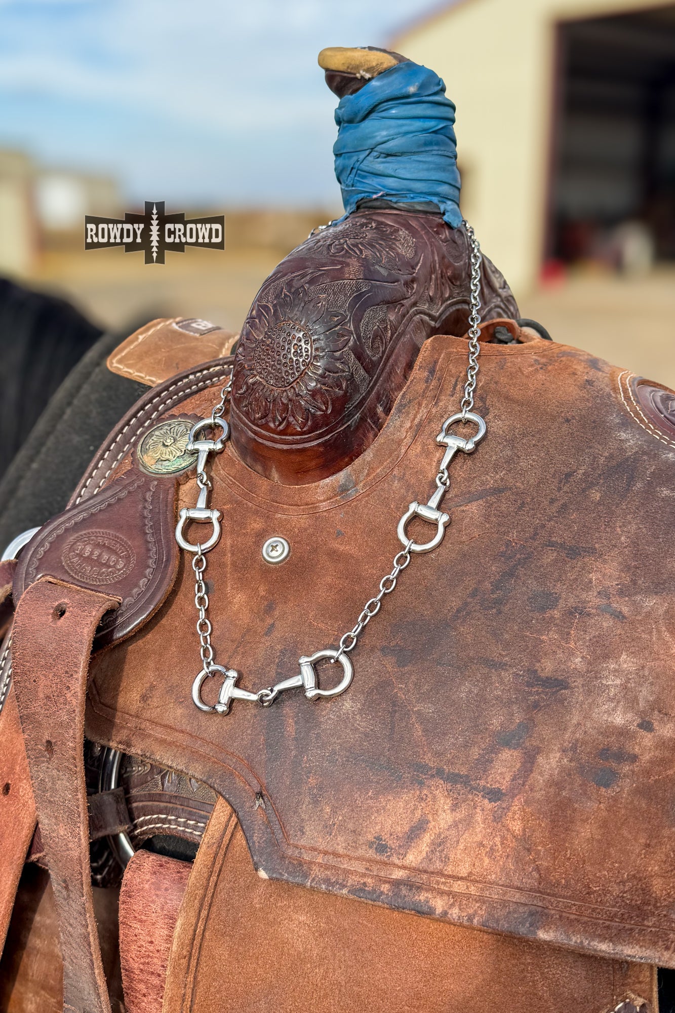 DS 3 Bit Necklace by Rowdy Crowd Clothing - product image 4