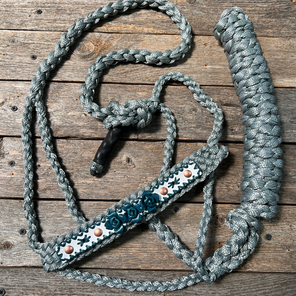 Rose - Grey Mule Tape Halter — view 8