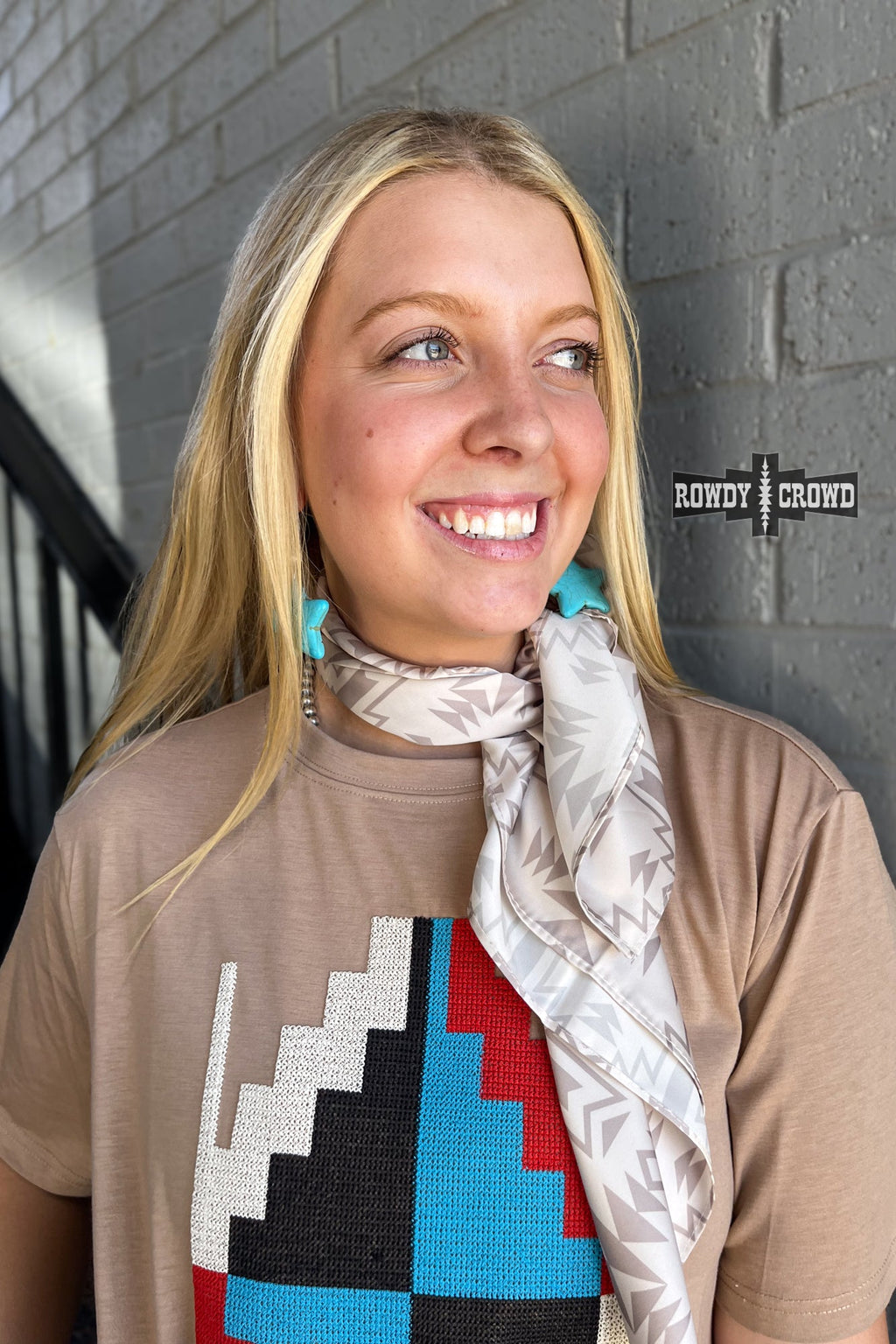 DS SMALL Go Round Wild Rag by Rowdy Crowd Clothing