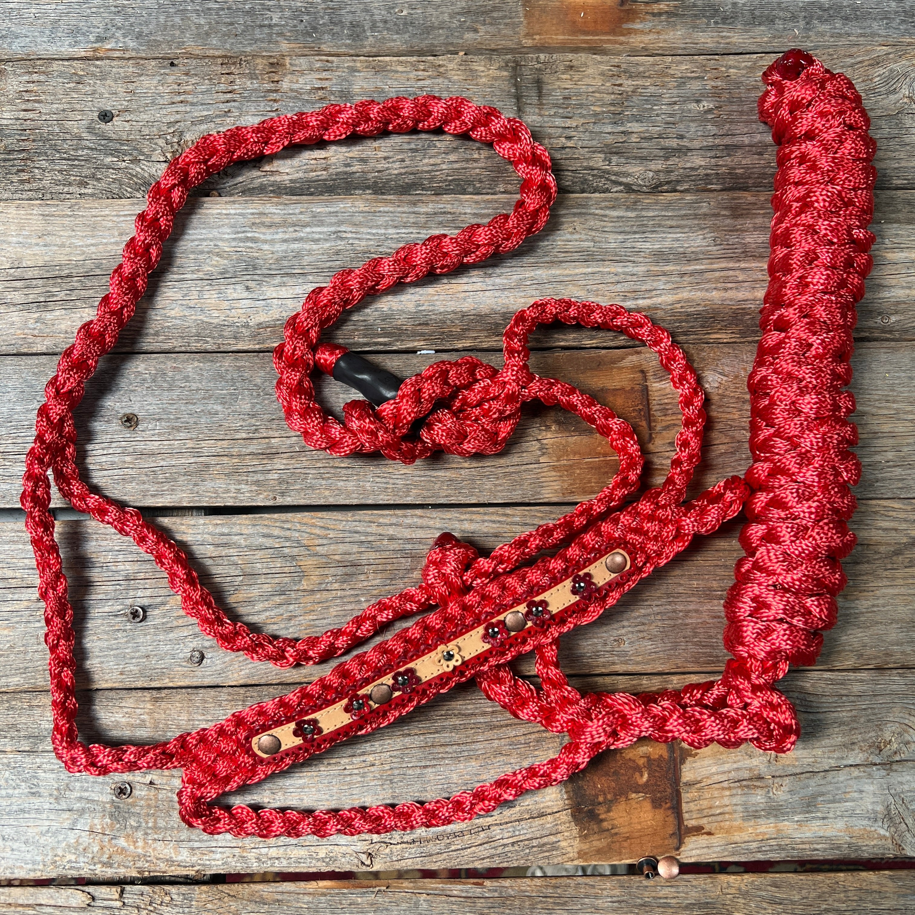 Single Flower Mule Tape Halter — view 2