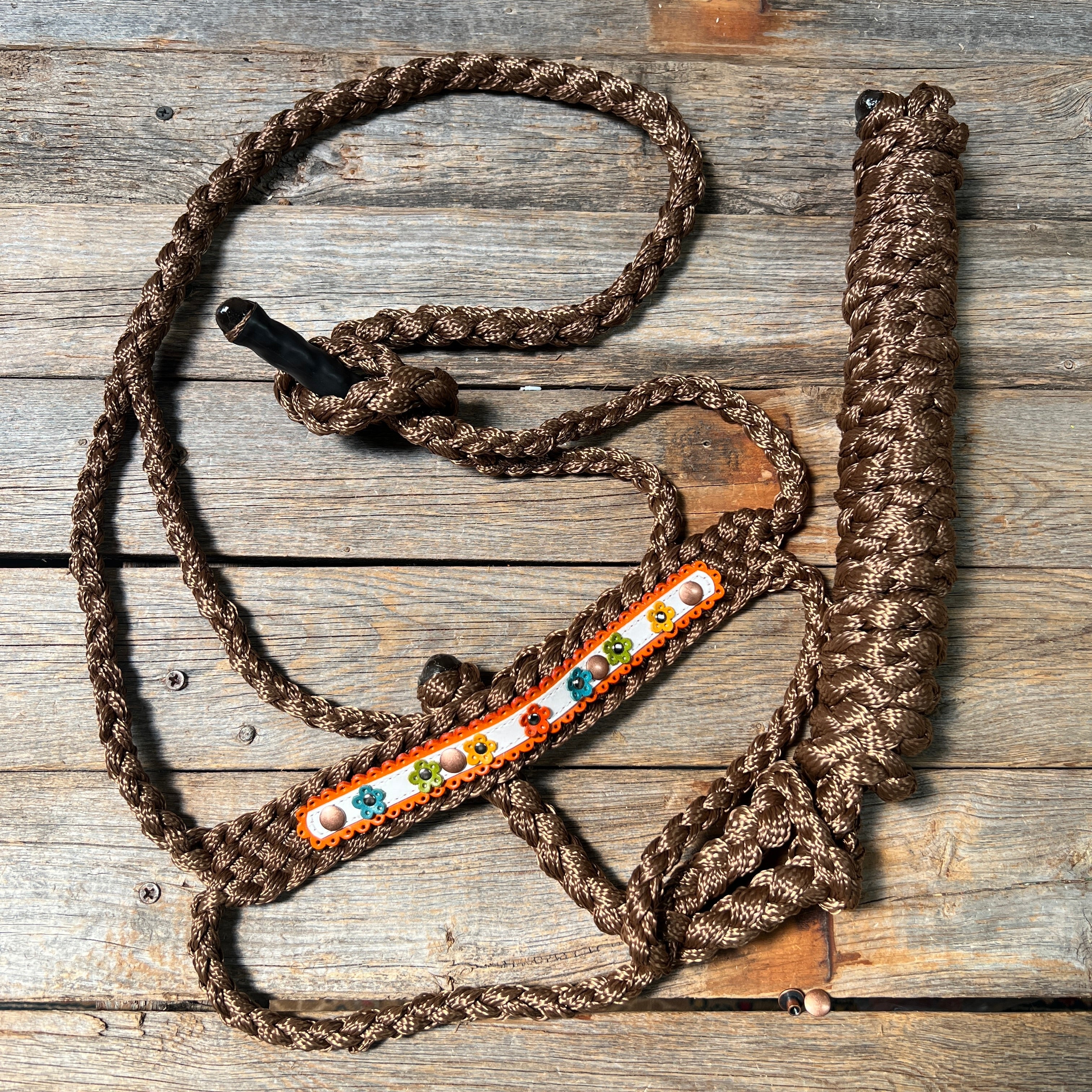 Single Flower Mule Tape Halter — view 5