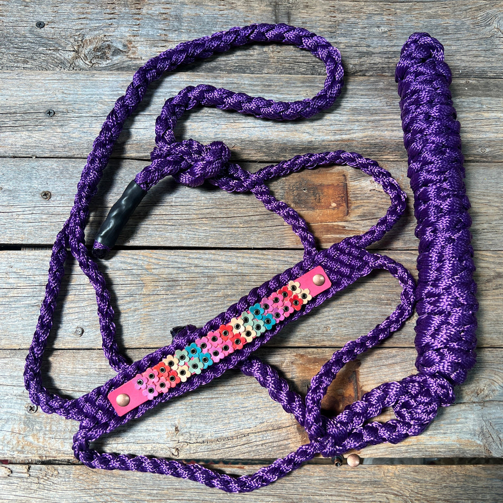 Double Flower Mule Tape Halter — view 4