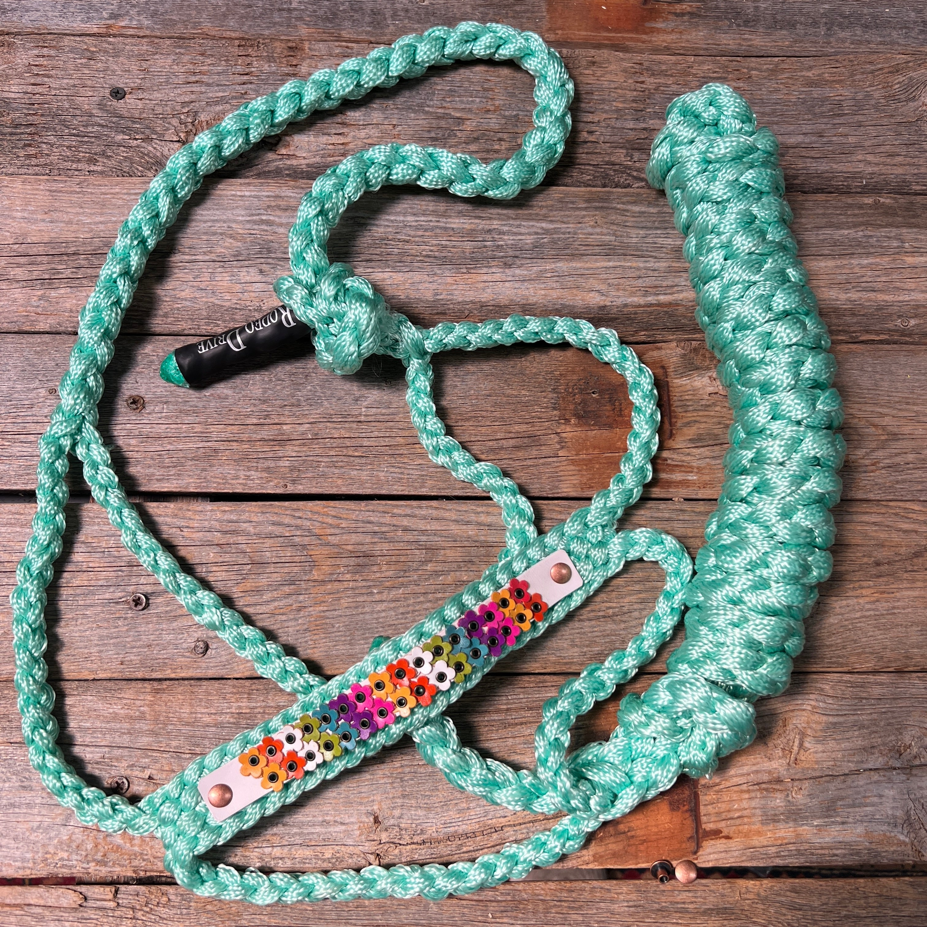 Double Flower Mule Tape Halter — view 6