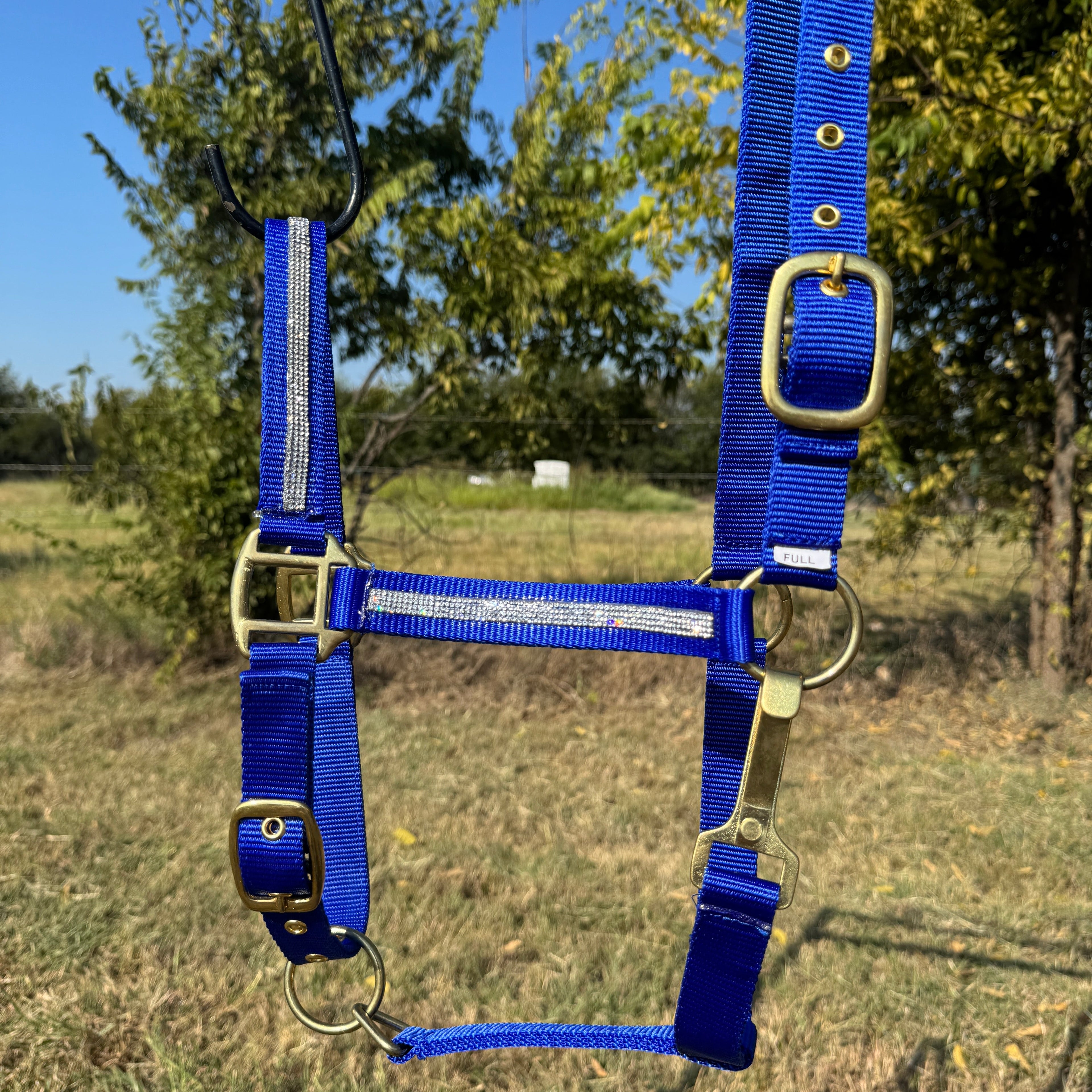 Bling Nylon Horse Halter - Assorted Colors — view 3