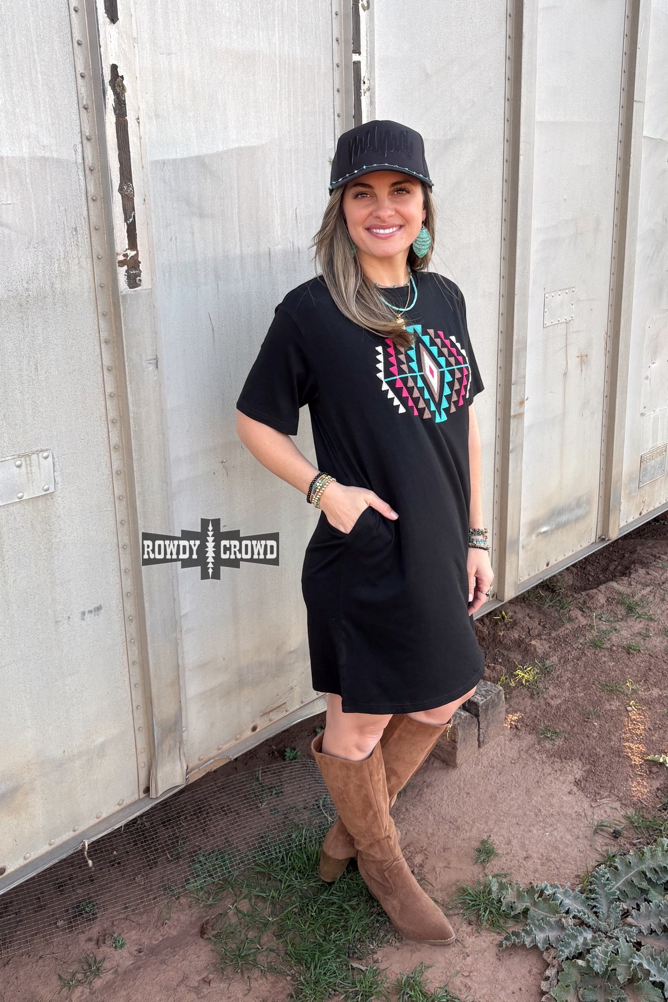 DS Desert Rose Dress by Rowdy Crowd Clothing - product image 3