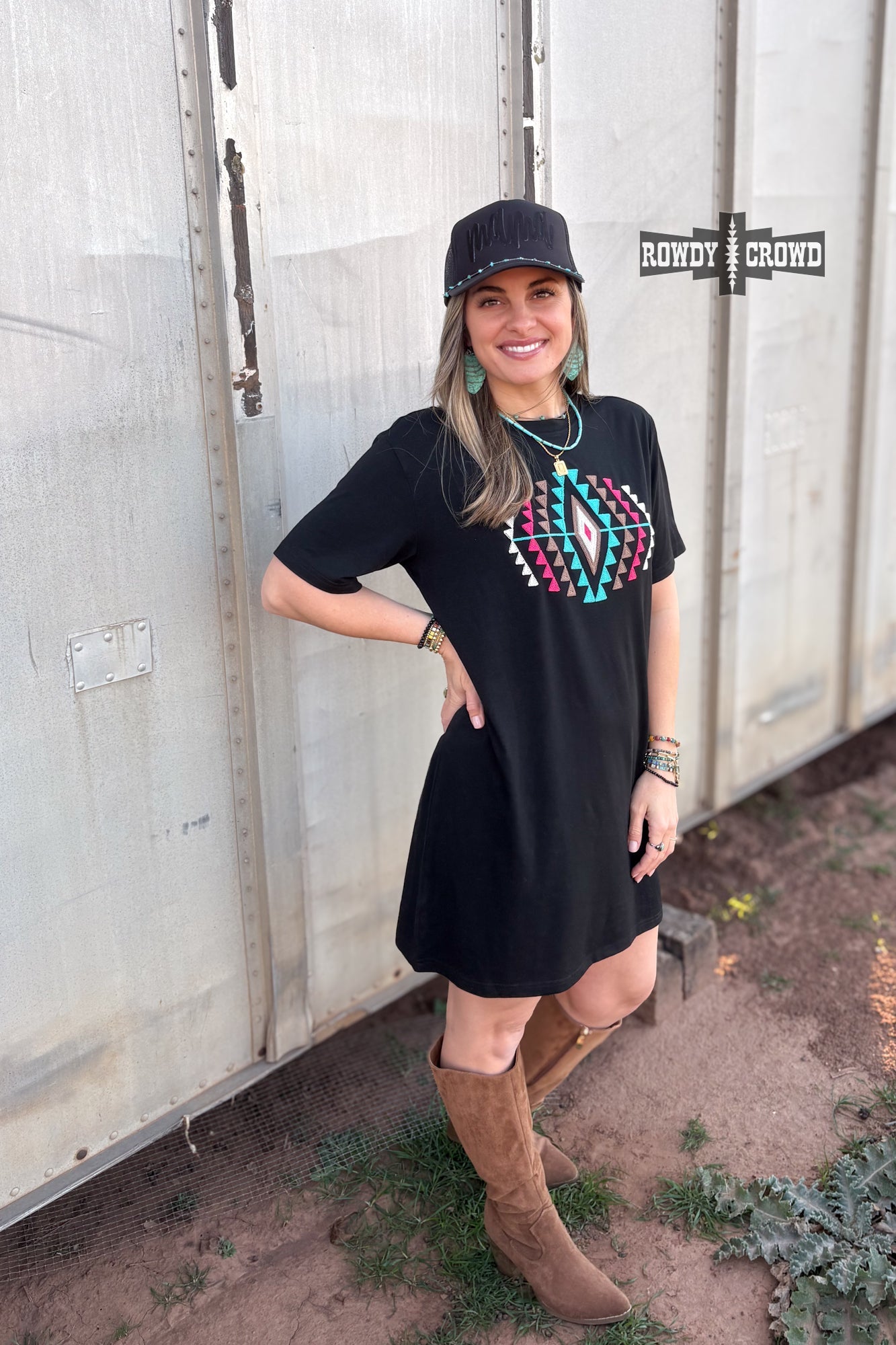 DS Desert Rose Dress by Rowdy Crowd Clothing - product image 4