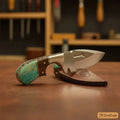 Compact Small Skinner Knife 2.5” Blade  Handle Durable EDC Tool
