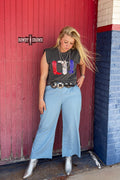 DS Red, White & Boots Tank by Rowdy Crowd Clothing