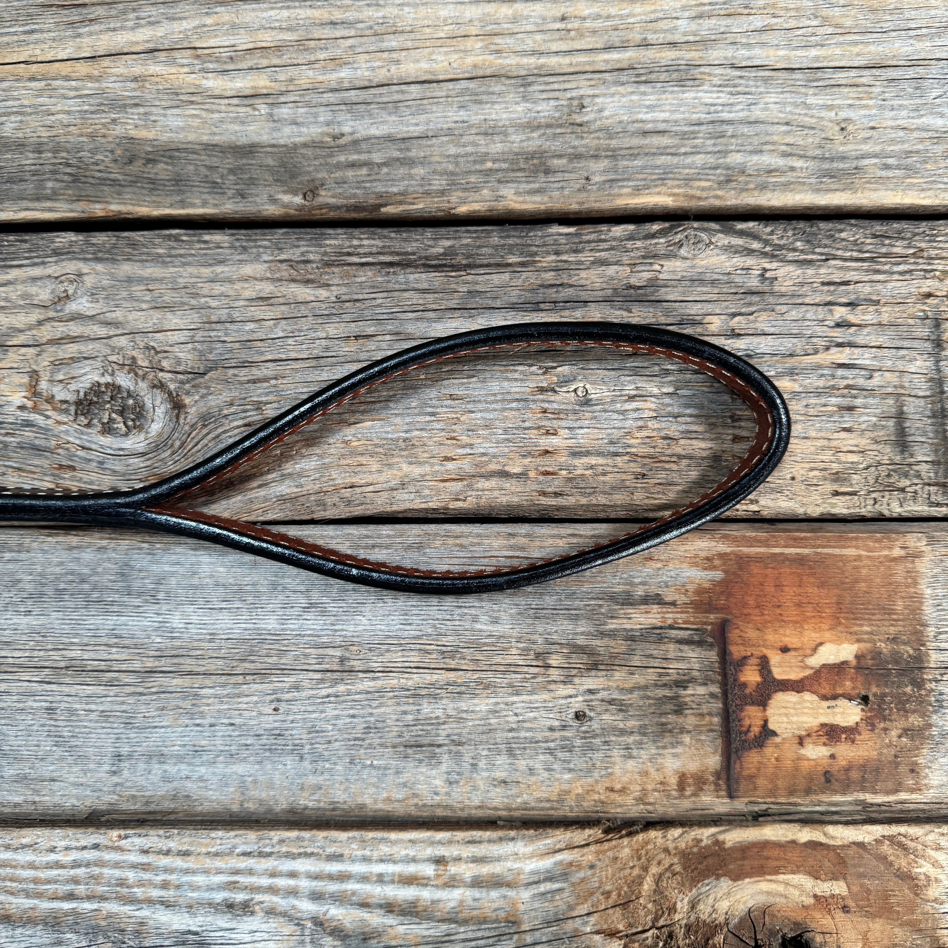 Floral Tooled Genuine Leather leash 4' x 1.25"wide — view 4