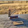 Dixieland Trapper knife with Australian Flag Handle