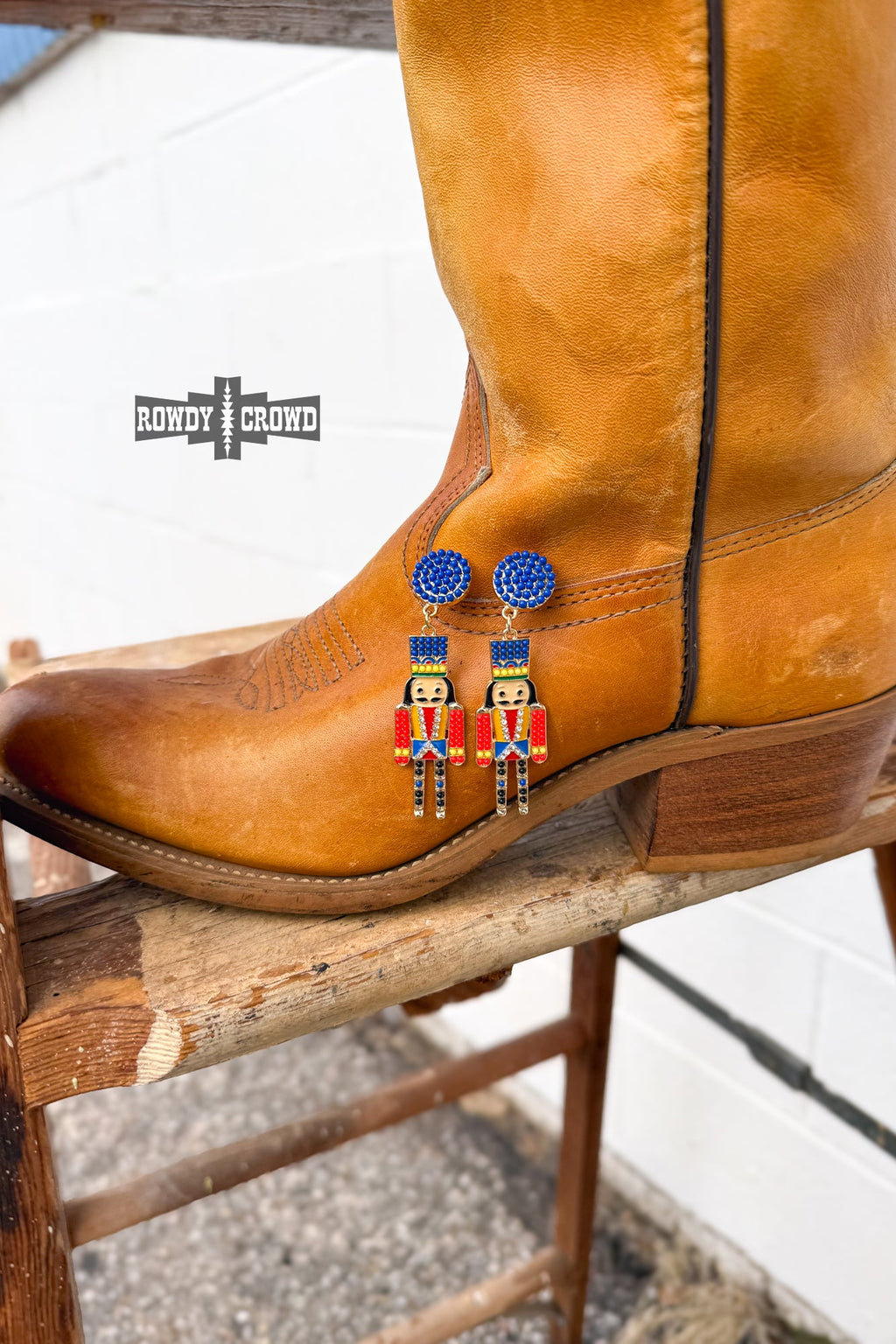 DS Holly Jolly Earrings by Rowdy Crowd Clothing