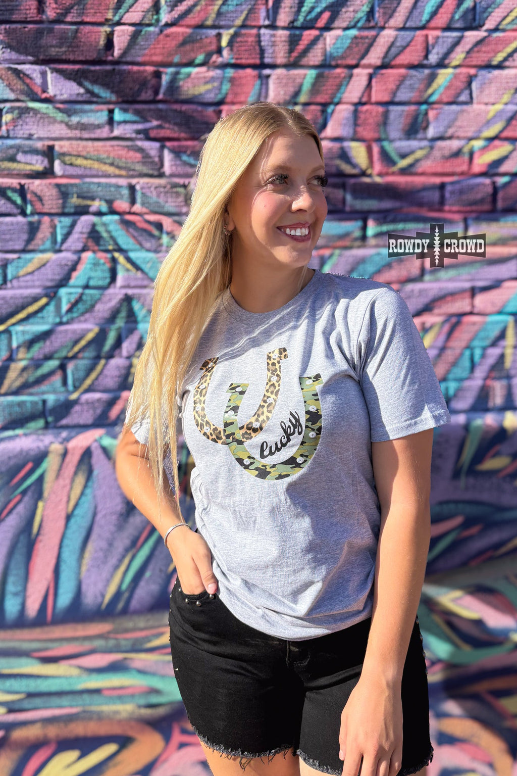 DS Lucky Horseshoe TEE