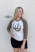 DS Lucky Horseshoe RAGLAN