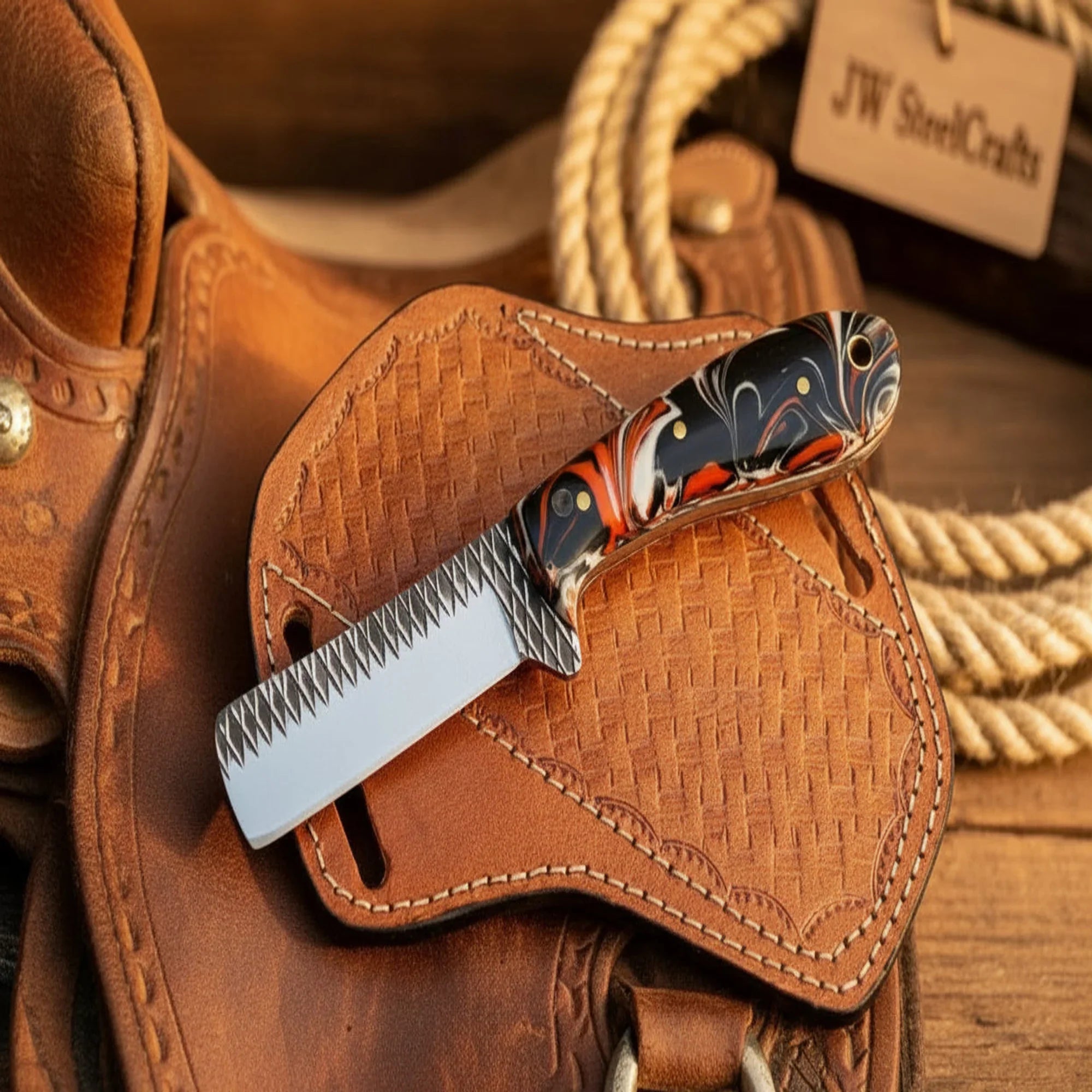 Razor Edge Bull Cutter with Rasp Steel Blade