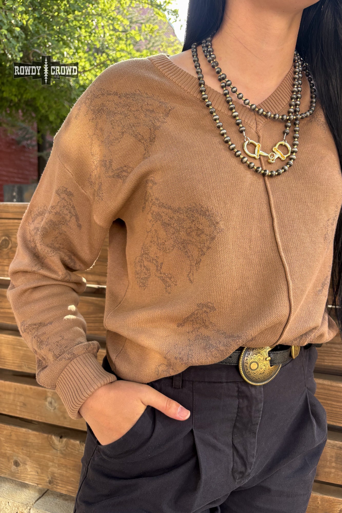 DS Saddle Up Sweater