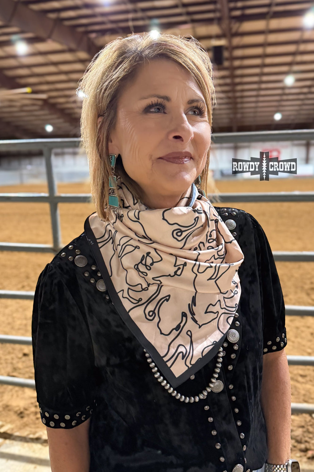 DS Mustang Magic Wild Rag by Rowdy Crowd Clothing