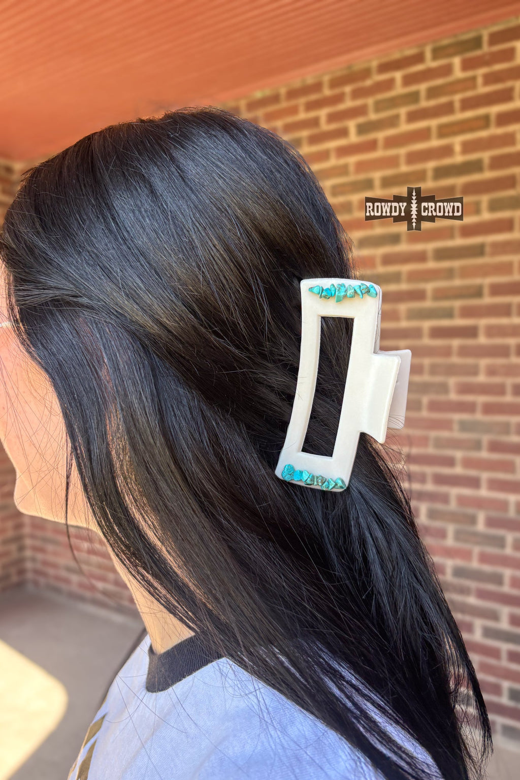 DS Turquoise Mess Hair Clip