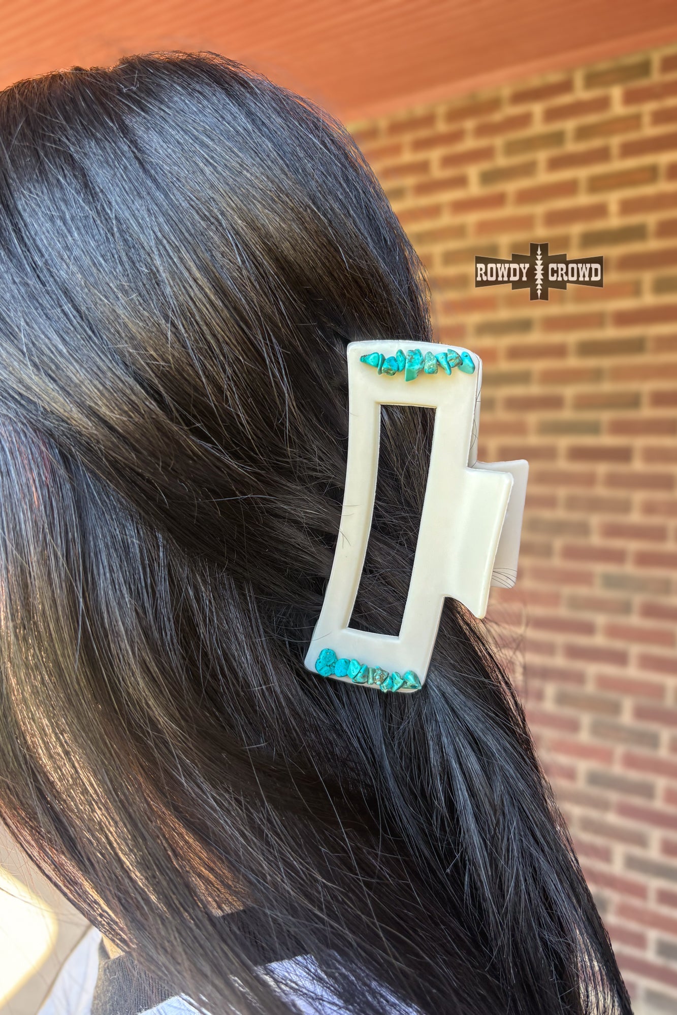 DS Turquoise Mess Hair Clip