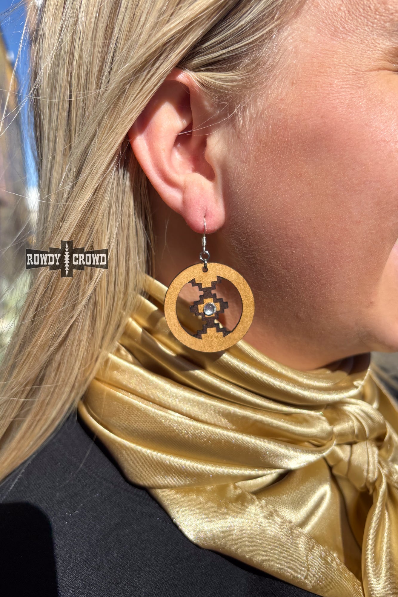 DS Wolf Creek Earrings by Rowdy Crowd Clothing - product image 3
