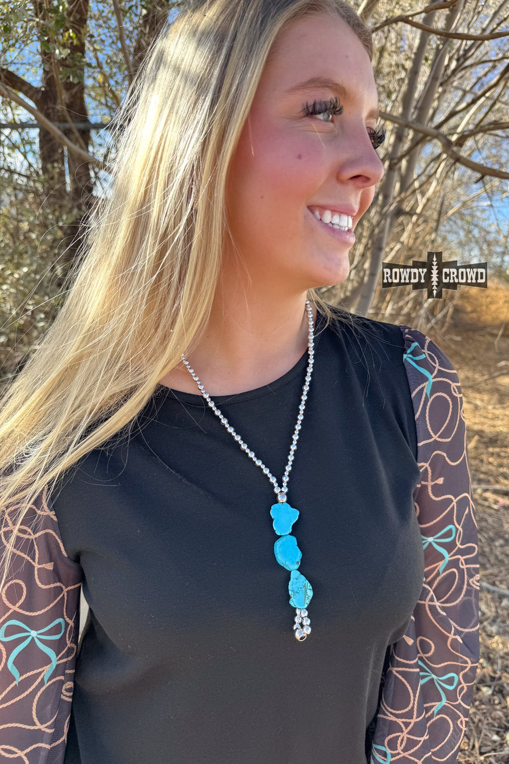 DS Cowgirl Sky Necklace by Rowdy Crowd Clothing - product image 2