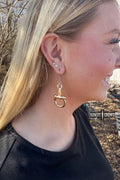 DS Fearless Bit Earrings by Rowdy Crowd Clothing