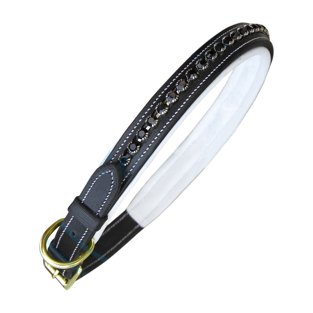 ExionPro Black Bling Dog Collar by Bridles & Reins - alternate view 3