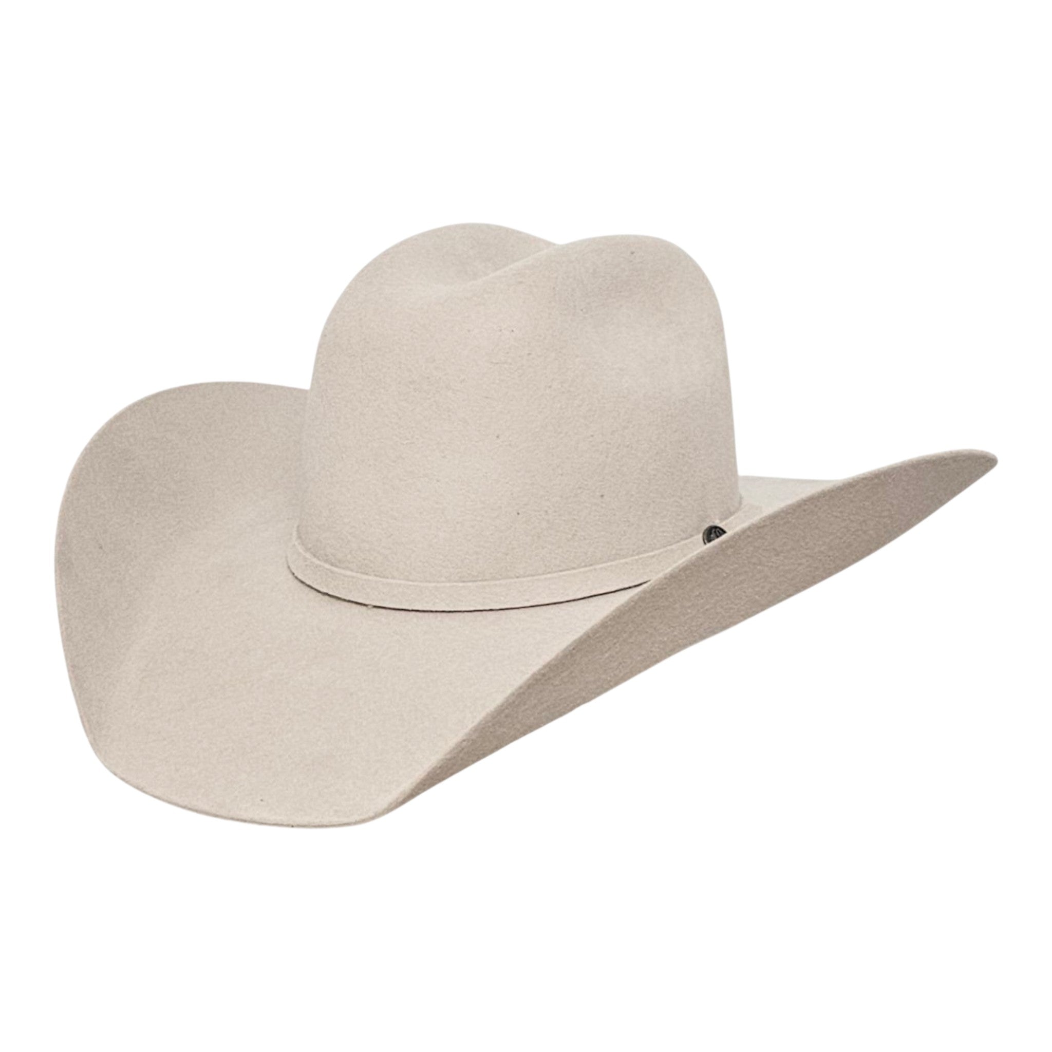 JUSTIN SILVER BELLY 5X WOOL