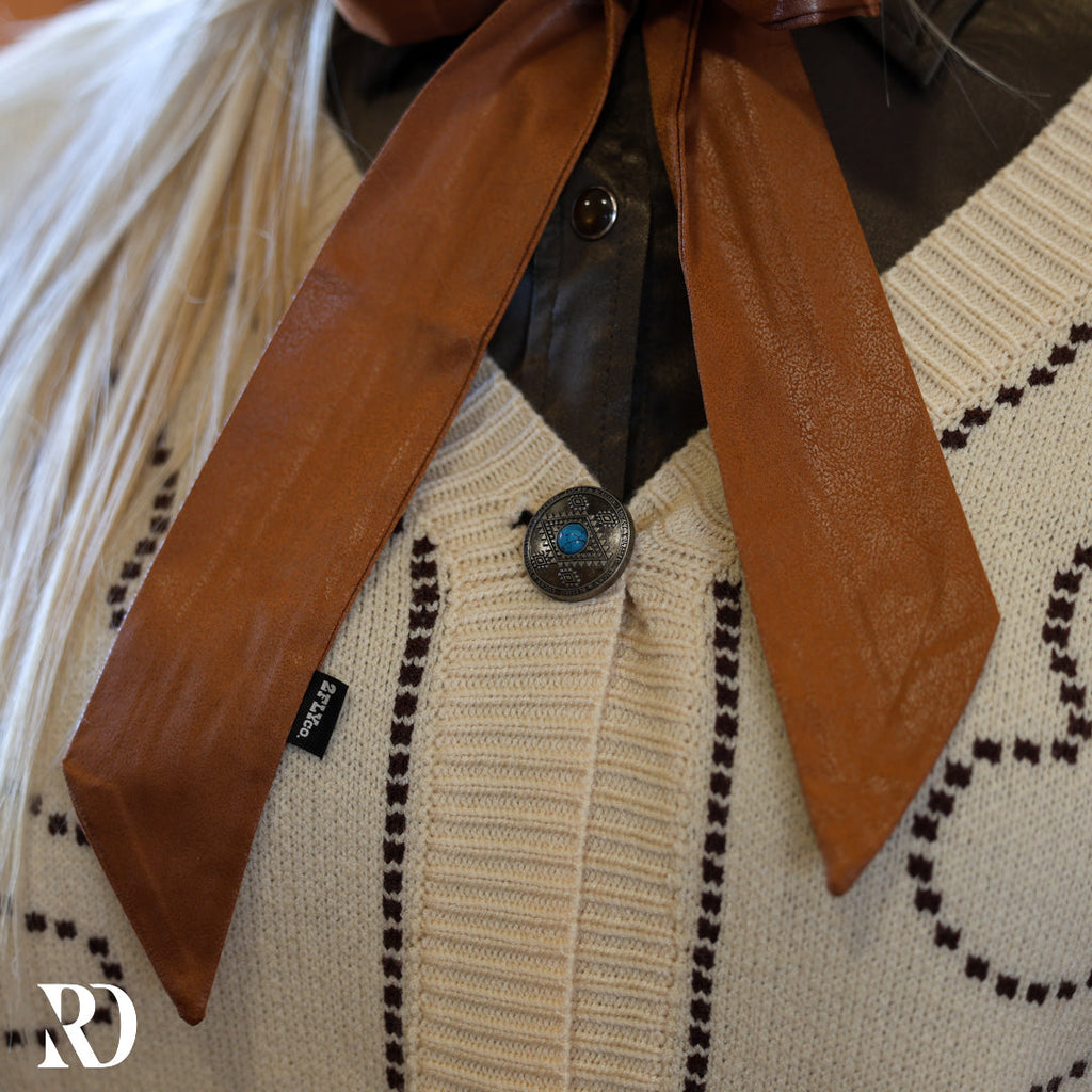 Knox Saddle Bootstitch Knit | Sweater — view 3