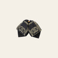 Kids Mexican Charro Bow Tie 100% Polyester Black/Gold 601763 on a warm cream background