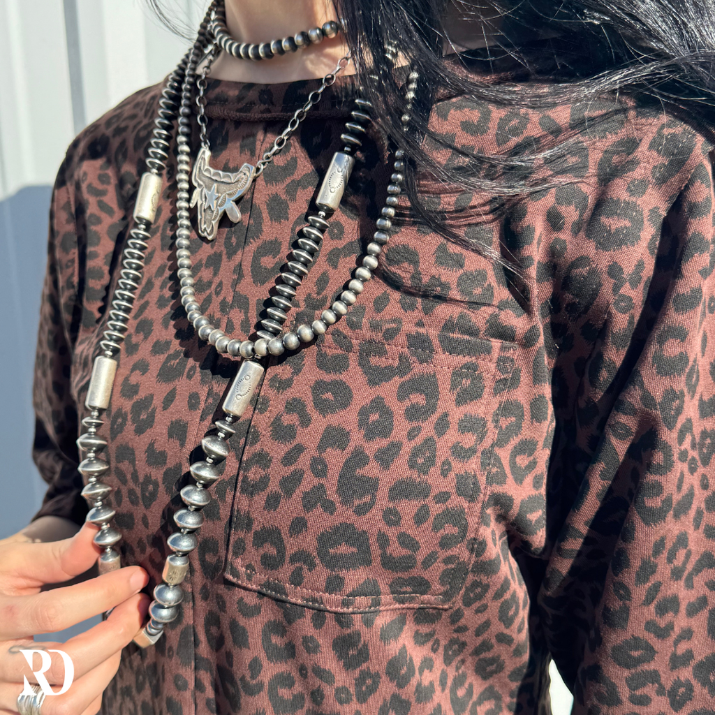 Lena Leopard | Romper — view 4