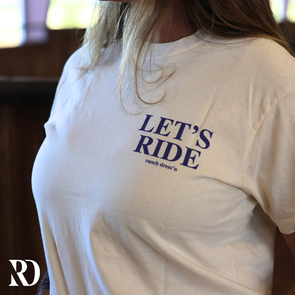 Let's Ride Horses Soon | Tee — view 3