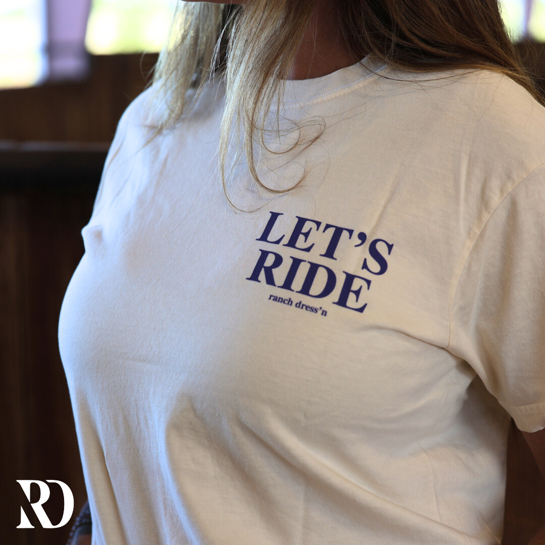 Let's Ride Horses Soon | Tee — view 3