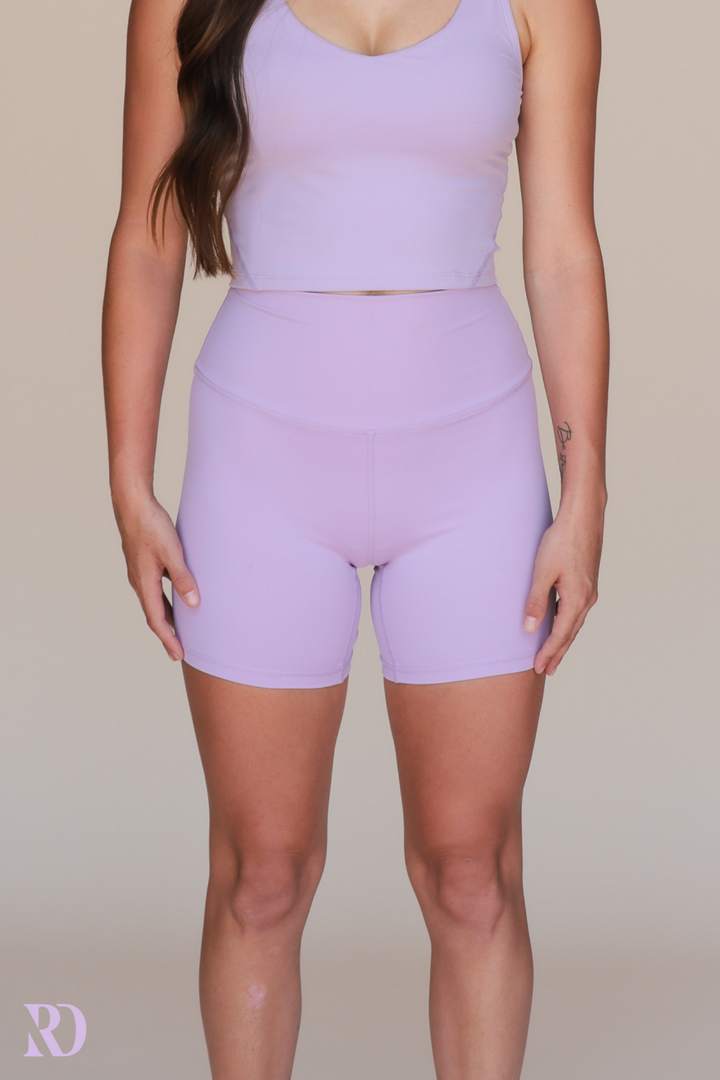 Vital Bike Shorts | Lilac — view 3