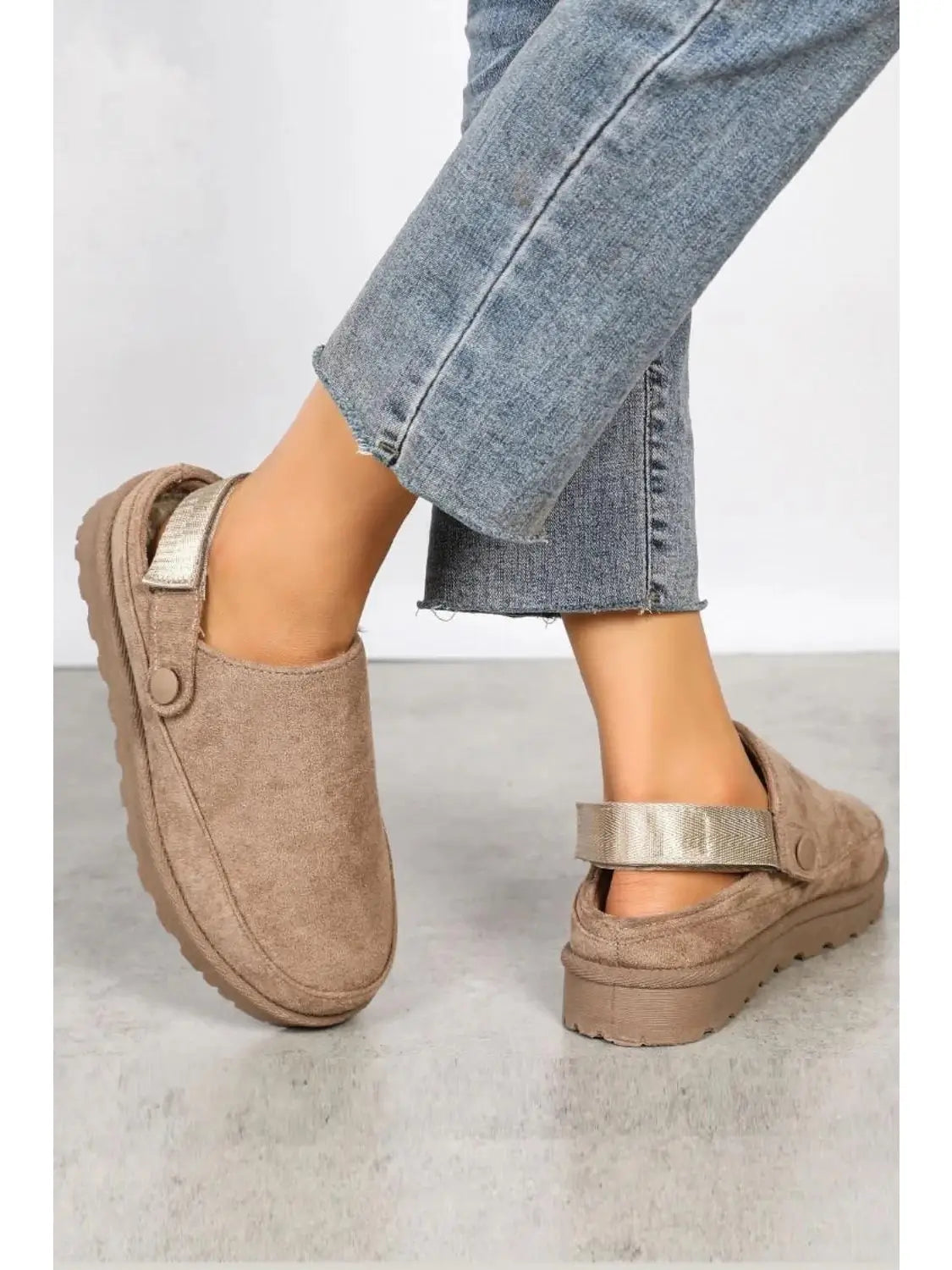 Margot Faux Fur Lined Mule | Slides — view 3