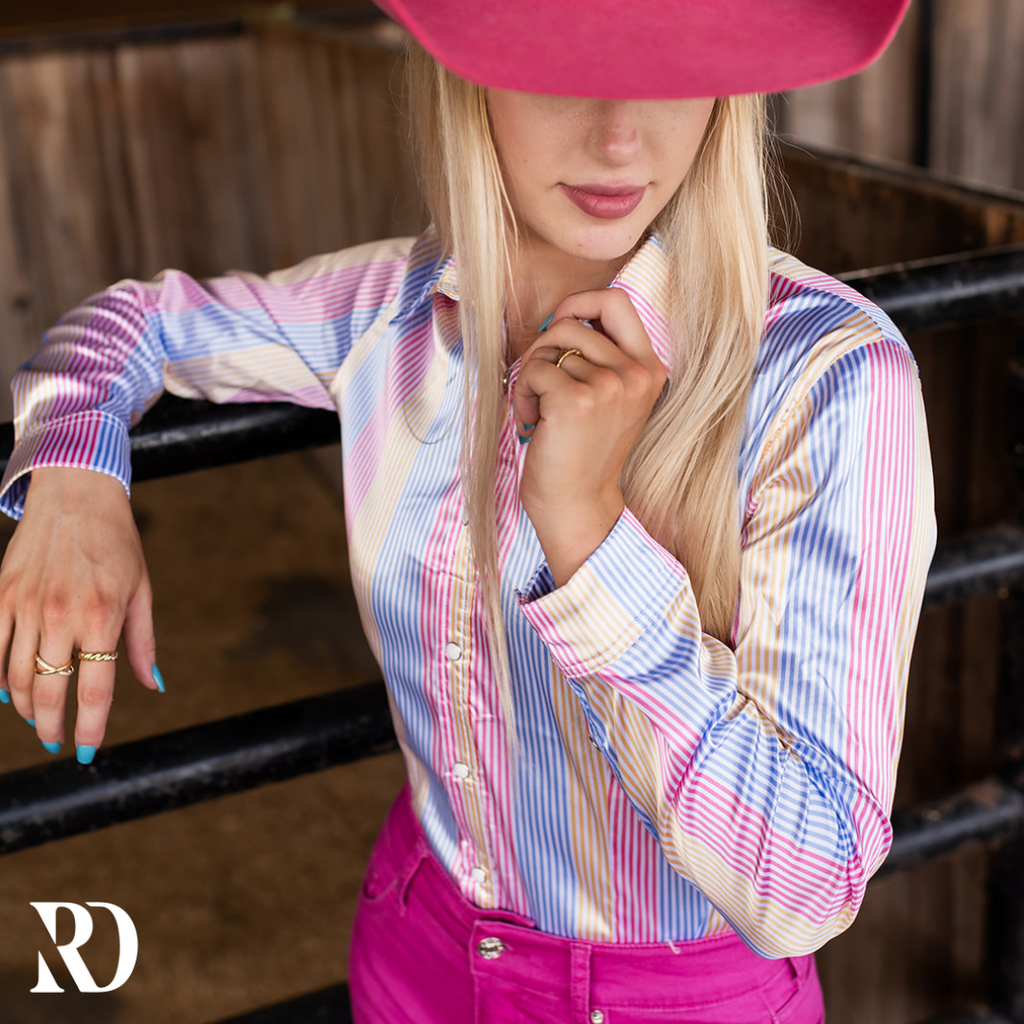 Mary Kay Satin Performance Rodeo Shirt — view 2