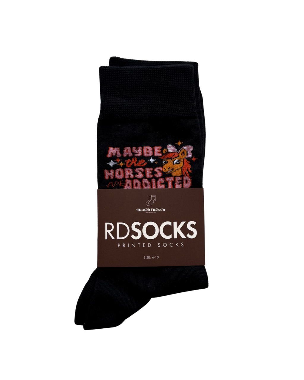 Maybe The Horses Are Addicted To Me Socks — view 2