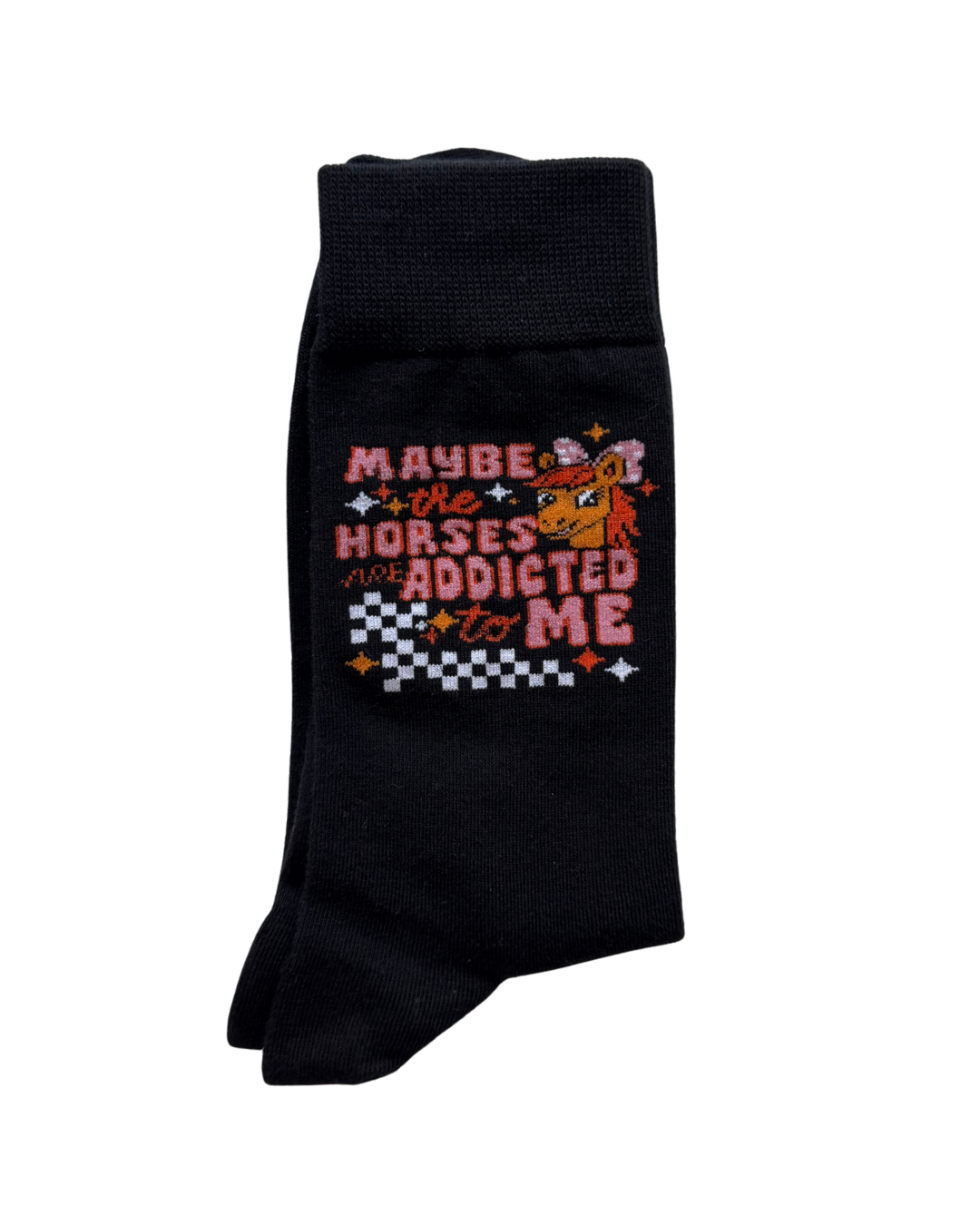 Maybe The Horses Are Addicted To Me Socks — view 3