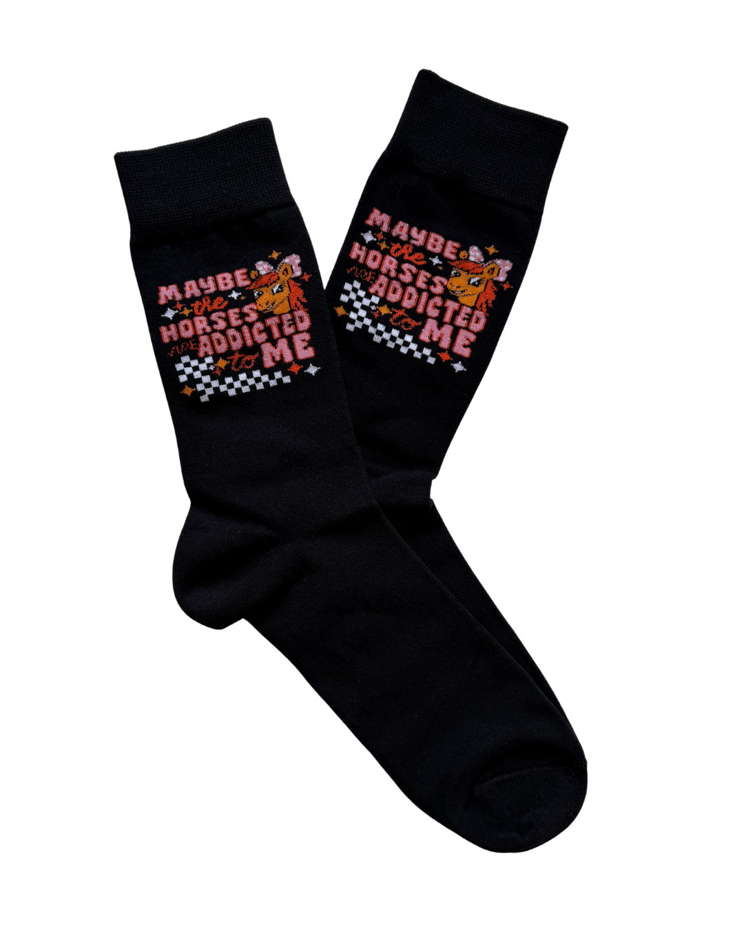 Maybe The Horses Are Addicted To Me Socks — view 4