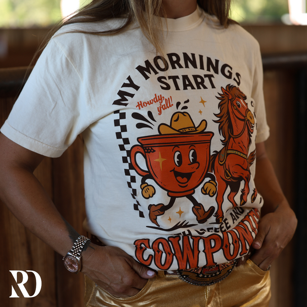 Coffee And Cowponies | Tee — view 2