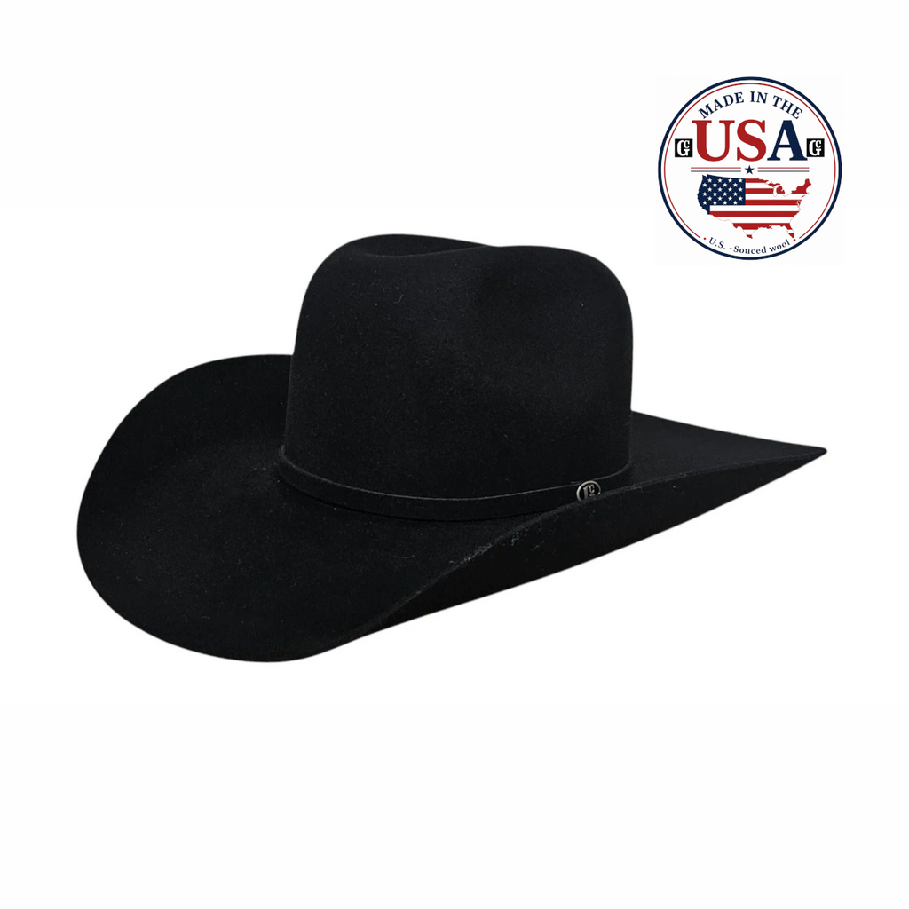 MONTANA BLACK 5X WOOL USA