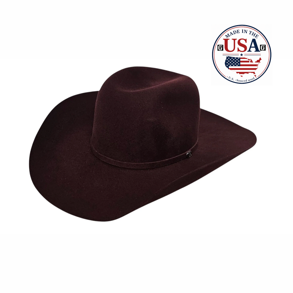 MONTANA BLACK CHERRY 5X WOOL USA