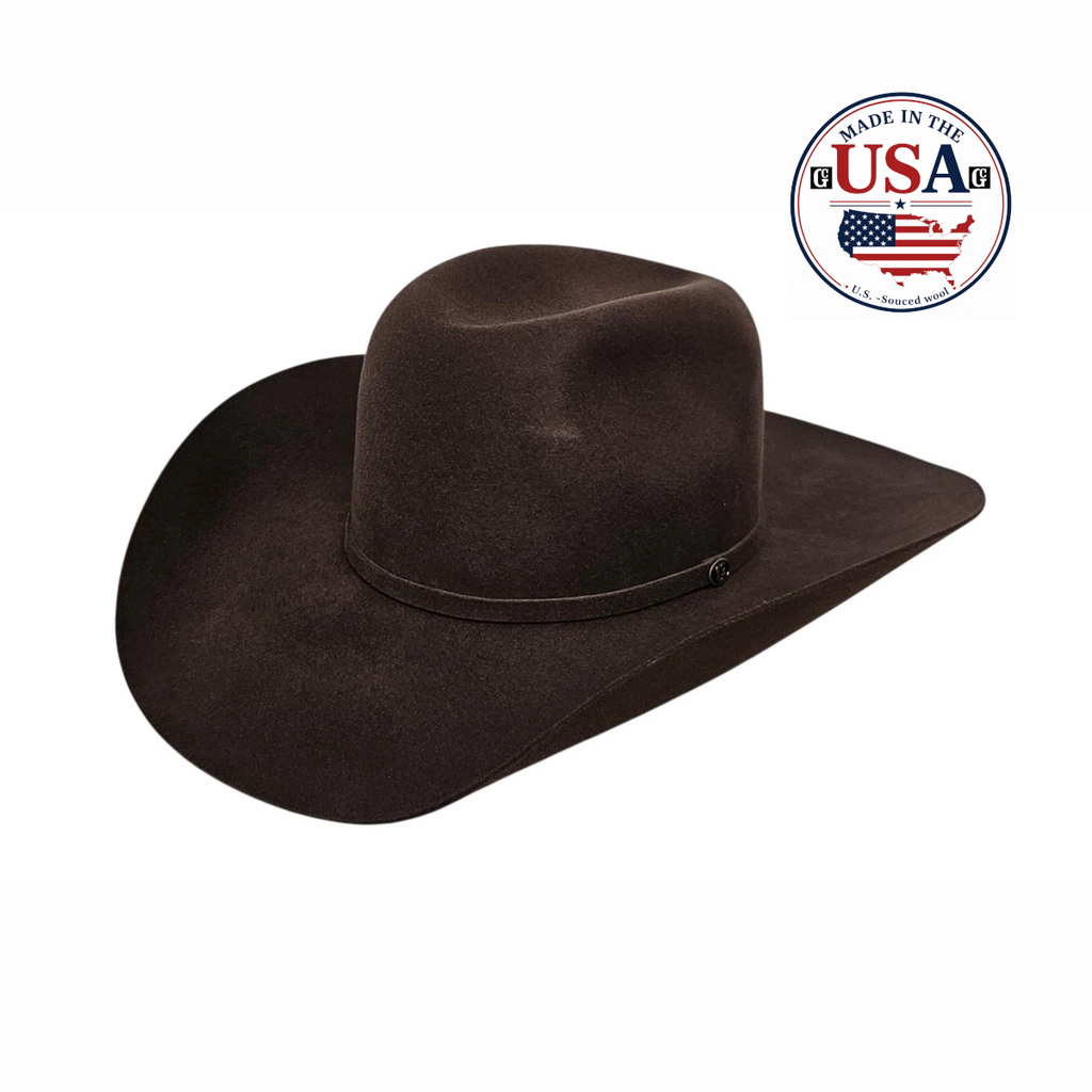 MONTANA BROWN 5X WOOL USA