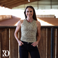 Ribbed All-in-one Tank | Olive Leopard