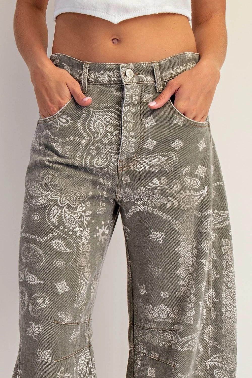 Olivia Barrel | Jeans — view 6