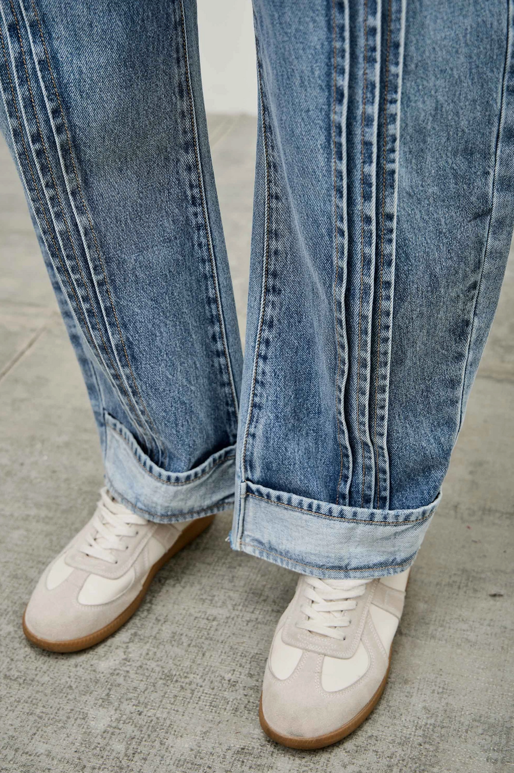 Palmer Pleated Barrel | Jeans — view 2