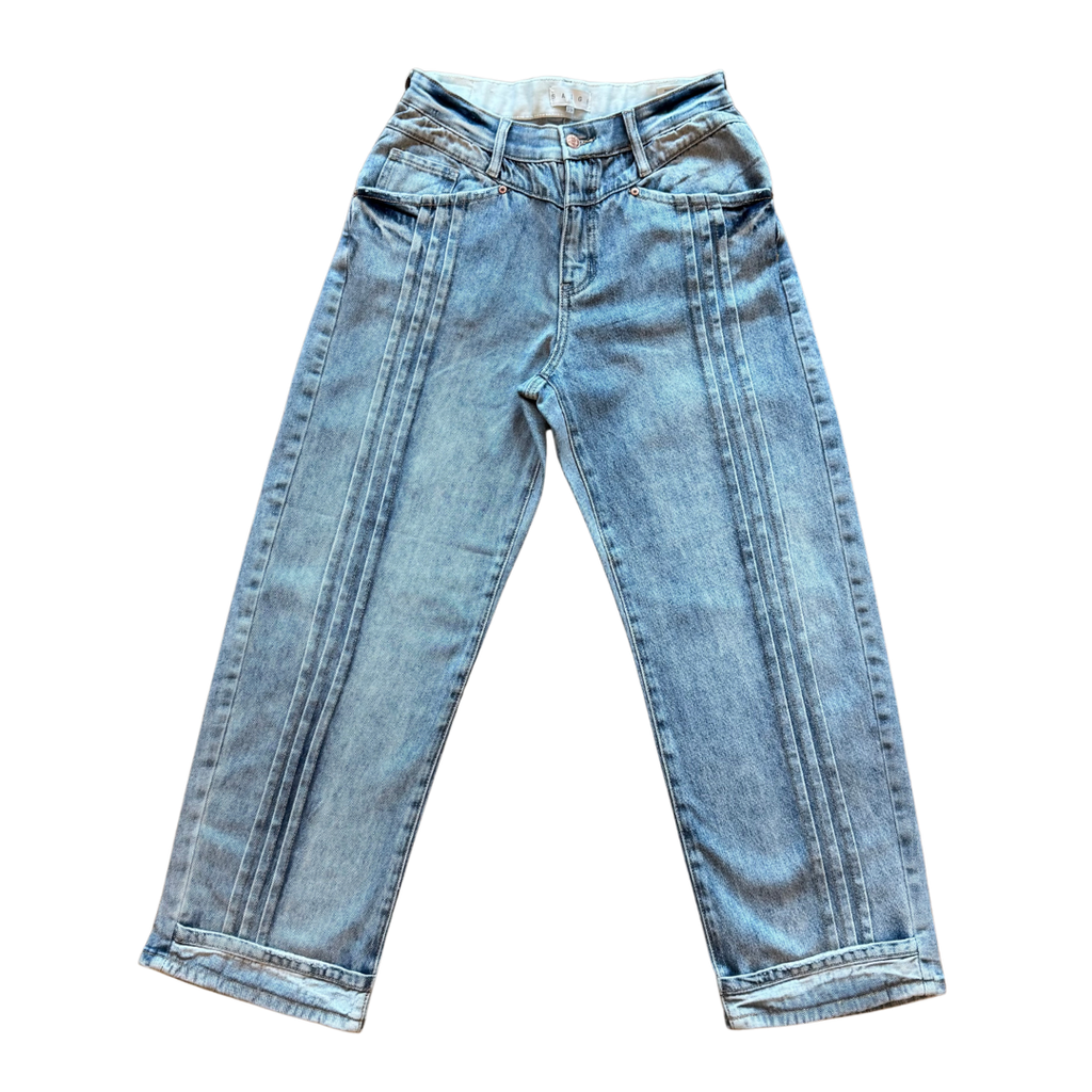 Palmer Pleated Barrel | Jeans — view 3