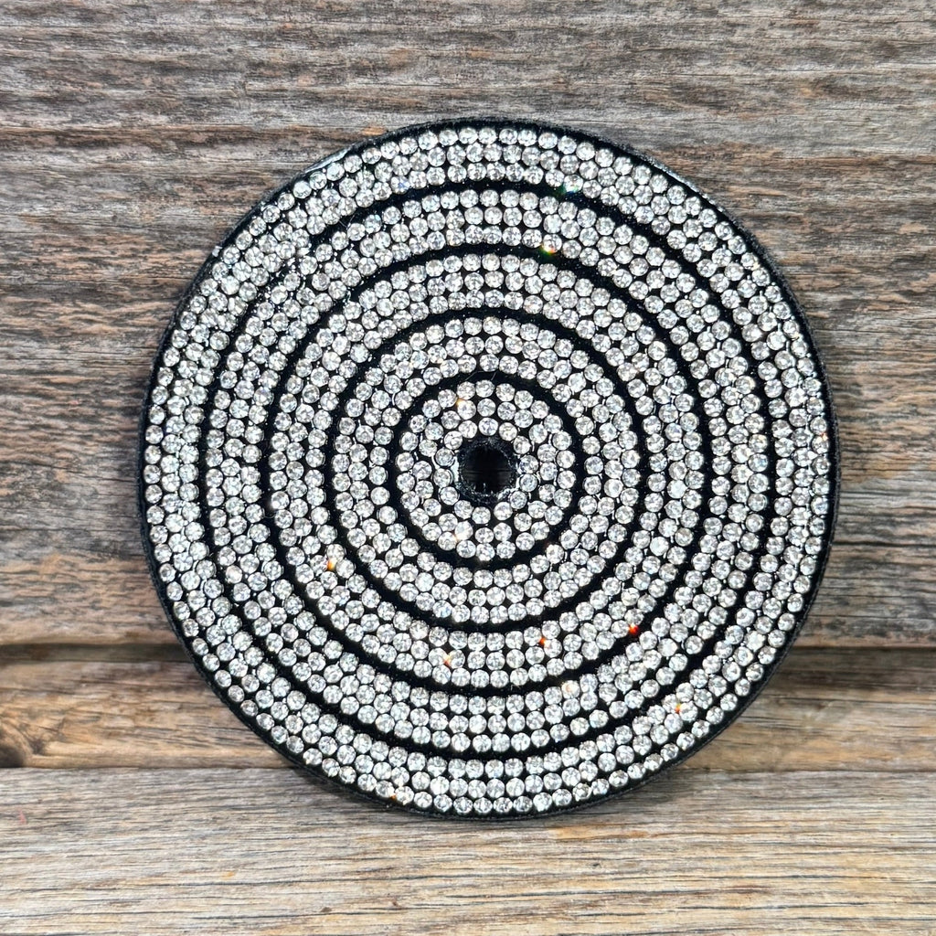 Circle Rhinestone Rosette — view 4