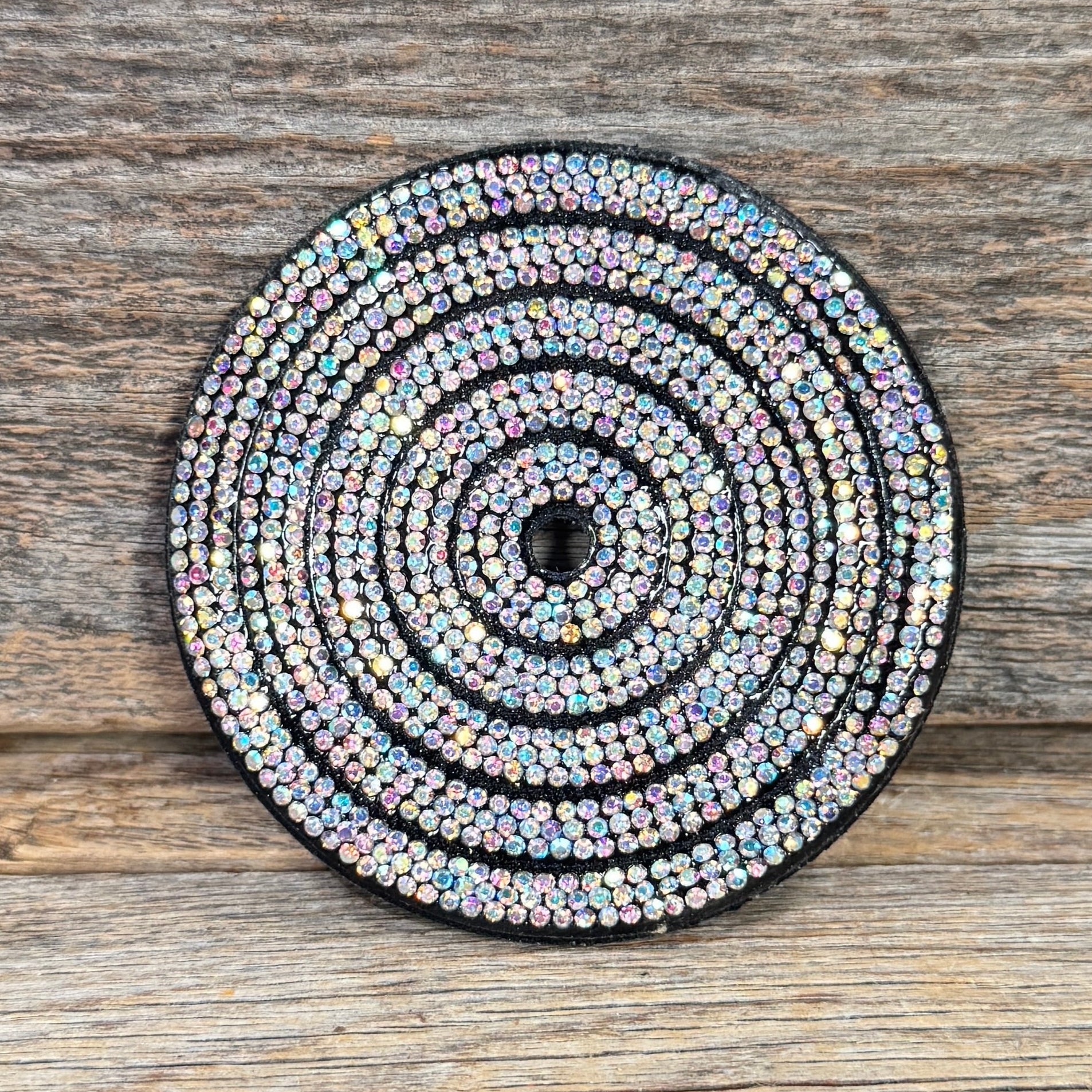 Circle Rhinestone Rosette — view 5