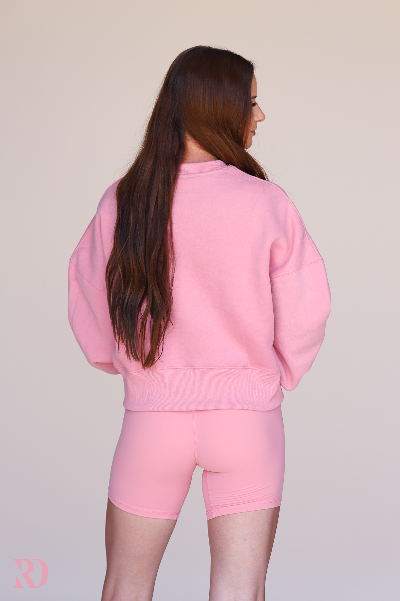 Warmup Pullover | Petal Pink — view 6