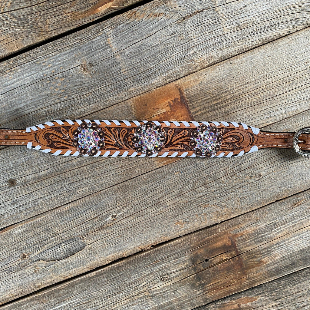 Whipstitch AB Browband/One Ear Tack Set with Wither Strap #BBBC458 — view 12